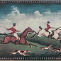 B FOX B Fox Hunting B (Two Riders) 15x20 Petracers