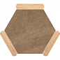 Sacramento Marron Pino 22x25 Monopole Ceramica