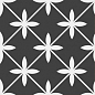 Star Black Pre-Cut 45x45 Prissmacer