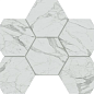 Мозаика MN01 Montis Hexagon неполированная 25x28.5 Estima
