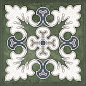 Smalto Decor Verde 1 15x15 Керлайф