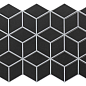 Rhombus Black 51x26.5 Realonda