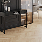 Wood Royal Almond Chevron бежевый матовый карвинг 60х120 Laparet