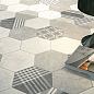 22096 Hexatile Cement Mink 17,5x20 EQUIPE
