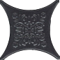 Estrella Set Core Negro 6.7x6.7 микс Absolut Keramika