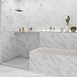 6246-0037 Pulse Бело-серый 45x45 Global Tile