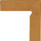 Aquarius Brown Цоколь правый (B+A) 30х8,1 Paradyz