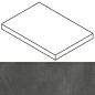620070002318 Continuum Petrol Scalino Angolare DX 33x60 Italon