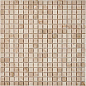 PIX231 Cream marfil из мрамора полированная 15x15 305х305x4 Pixmosaic