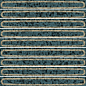 KMD2SOB002BN Декор чипсет Далия бирюзовый тёмный глянцевый 20x20x0,95 Kerama Marazzi