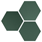 122453 Hexa Six Green 14x16 WOW