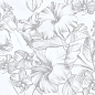 Carrara Flowers 31.5x63 Azori