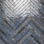 264022 Kist Lux Dark Blue Glossy 4,8x45 La Fabbrica Ceramiche фото в миниатюре 3