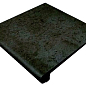 Ступень фронтальная Rounded Stair-tread Antracite 33*33 Gres de Aragon