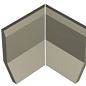 100TI0GRP Angle Int. PALE GREY GRP 10x10 Winckelmans