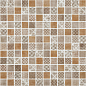 Мозаика Born Brown 31.5x31.5 (на сетке) Vidrepur