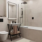 KM6012G0691R Мирабо серый светлый матовый обрезной 60x119,5x0,9 Kerama Marazzi