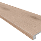 Комплект Ступень SI01 Selection 33x120 неполированная с бортиком + Подступенок 14.5x120 Ametis by Estima