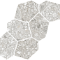 Mosaico Aymaras Gris 24.2x39.5 VIVES