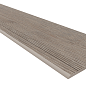 Ступень KW02 Kraft Wood Light Grey структурированный с насечками 30x120 Estima