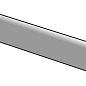 610130004604 Groove Дарк Плинтус Нат Рет 7,2x60 Italon