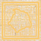 263092 Angolo Medusa Oro White 10x10 Versace (Gardenia Orchidea)