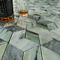 Pietrine Onice Jade Bianco POL 2.3x2.3 29.8x29.8 Caramelle Mosaic