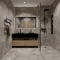 GT120603101MCR Sacramento Серый карвинг 60x120 Global Tile