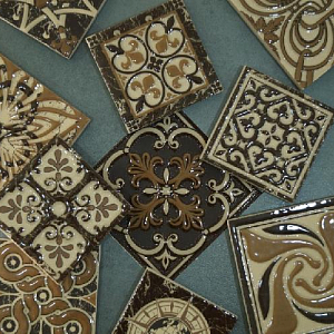 Керамические вставки Роскошная мозаика