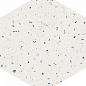 123385 Terrazzo White Colours 32x36.8 DNA Tiles