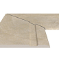 Угол фарфорового поручня внутренний 90 Pool Garden Beige 30x50 Serapool фото в миниатюре