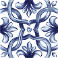 RC8H Amuri Decoro Maiolica Tappeto 2 Glossy RT 20х20 Ragno Marazzi