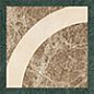 PJD-SDPH086 86 Waterjet Border (Baroque) 12x12 Marmocer