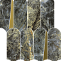 620110000237 Stellaris Madagascar Dark Mosaico Elegant Lux 32.5x36.1 Italon