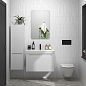 60167 Бьянка белый матовый мозаика 20x60x0.9 Kerama Marazzi