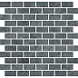 MM13122T Декор Эвора мозаичный синий светлый глянцевый 32x30x0,9 Kerama Marazzi