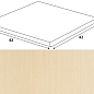 DCD4J363 Defile light beige right corner 42*42 RAKO