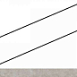 610130005374 Voyager Grey Battiscopa 7.2x60 Italon