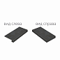 620070000686 Surface Steel Scalino Angolare Destro 33x120 Italon