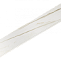 620070002623 Stellaris Carrara Ivory Scalino Angolare Dx 33x160 Italon