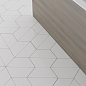 114043 TRIANGLE FLOOR R9 ASH GREY MATT 20.1x23.2 WOW