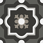 Patchwork black&white Mix 20x20 Sant Agostino