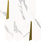 620110000229 Stellaris Statuario White Mosaico Elegant Lux 32.5x36.1 Italon