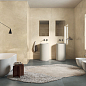 CL03BAS Calcis Visone Stripe SQ. 60x120 Italgraniti