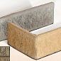 Ванкувер 15 угловая 230х110х65х12 Ecostone