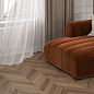 Wood Lux Walnut Chevron M Laparet