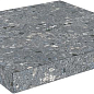 SG632820R/GCA Ступень угловая клееная Терраццо серый темный 33x33 Kerama Marazzi