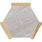 Sacramento Ceniza Pino 22x25 Monopole Ceramica