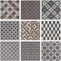 SG1577N Карнаби-стрит орнамент 20х20 Kerama Marazzi