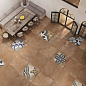 A042409 Palanzo Ecru Rect. 60x60 Ape Ceramica